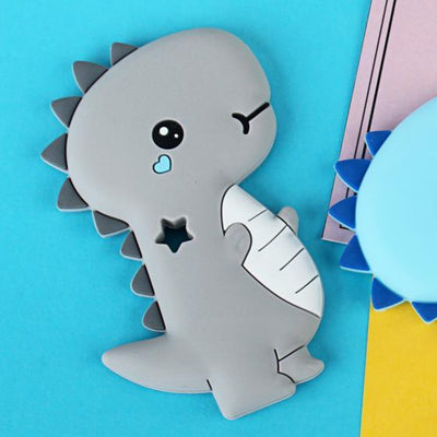 Dinosaur Baby Teether Animal Silicone Beads Chew Charms Food Grade Silicone Teether Bead Toy Gift For Baby and Kids