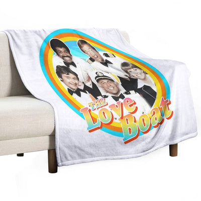 The Love Boat - Retro Eco-conscious Throw Blanket