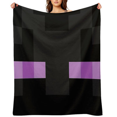 ENDERMAN Machine-washable Throw Blanket