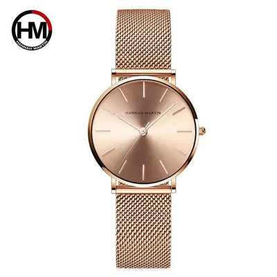 Rose Gold Stainless Steel Ladies' Watch