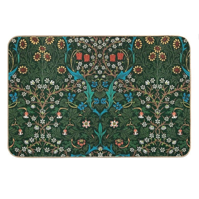 Blackthorn by William Morris, 1892 Bath Mat
