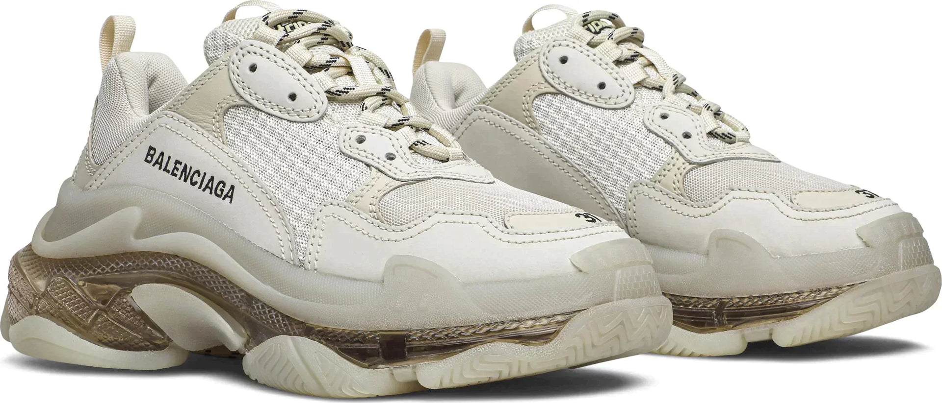 Balenciaga Triple S 'Crystal' Honeycomb Sneakers for Women
