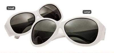 Big & Little Kids Matching Wrap Around Sunglasses - Retro Shape