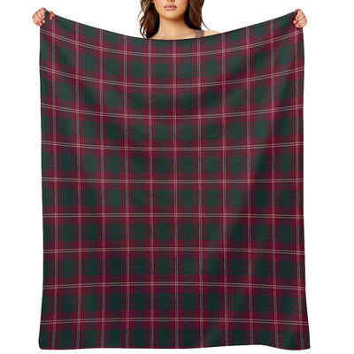 Clan Crawford Tartan Throw Blanket