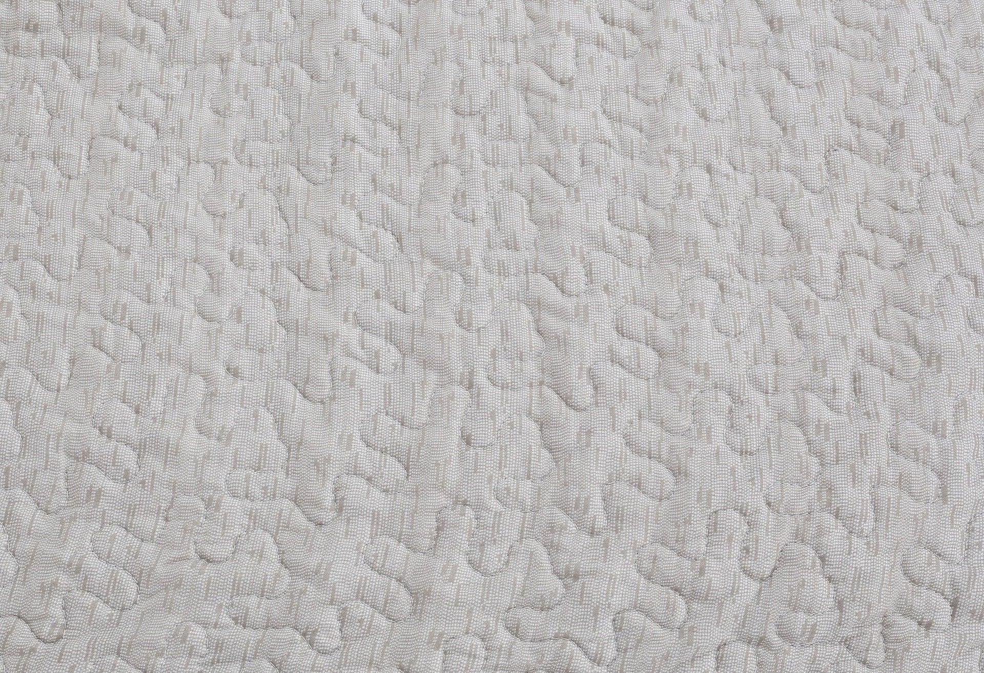 DaDa Bedding Rustic Grey Mosaic Distressed Medallion Reversible Quilted Bedspread Set (SD16299)
