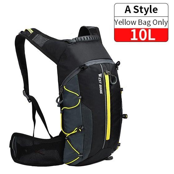 Bike Bags Portable Waterproof Backpack Cycling Water Bag Outdoor Sport Climbing Hiking Pouch Hydration Backpack Bike Backpack Mountain Biking Daypack Cycling Hiking Bicycle 10L