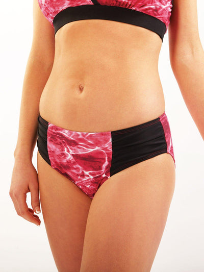 Women's Camo Bikini Bottom - Marlin Navy Hunting Swimwear - Wilderness Dreams