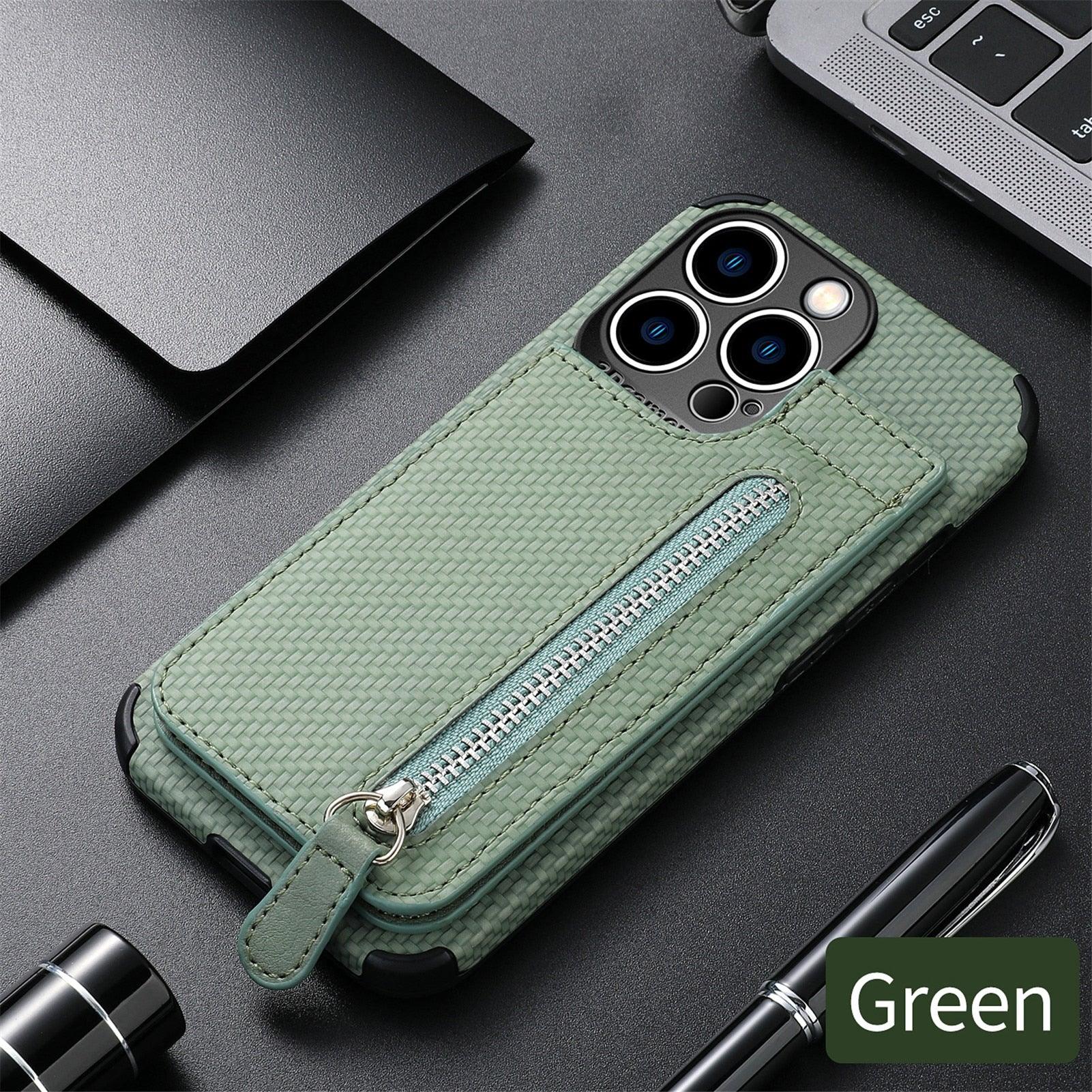 Blue Cards Wallet Leather Phone Case For Iphone 14 Plus 13 12 Mini 11 Pro Max X Xs Xr Men Luxury Business Purse Card Holder Cover Phone Case With Card Sleeve Men Phone Case