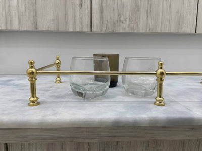 Victorian Brass Gallery Rail - Polished Brass