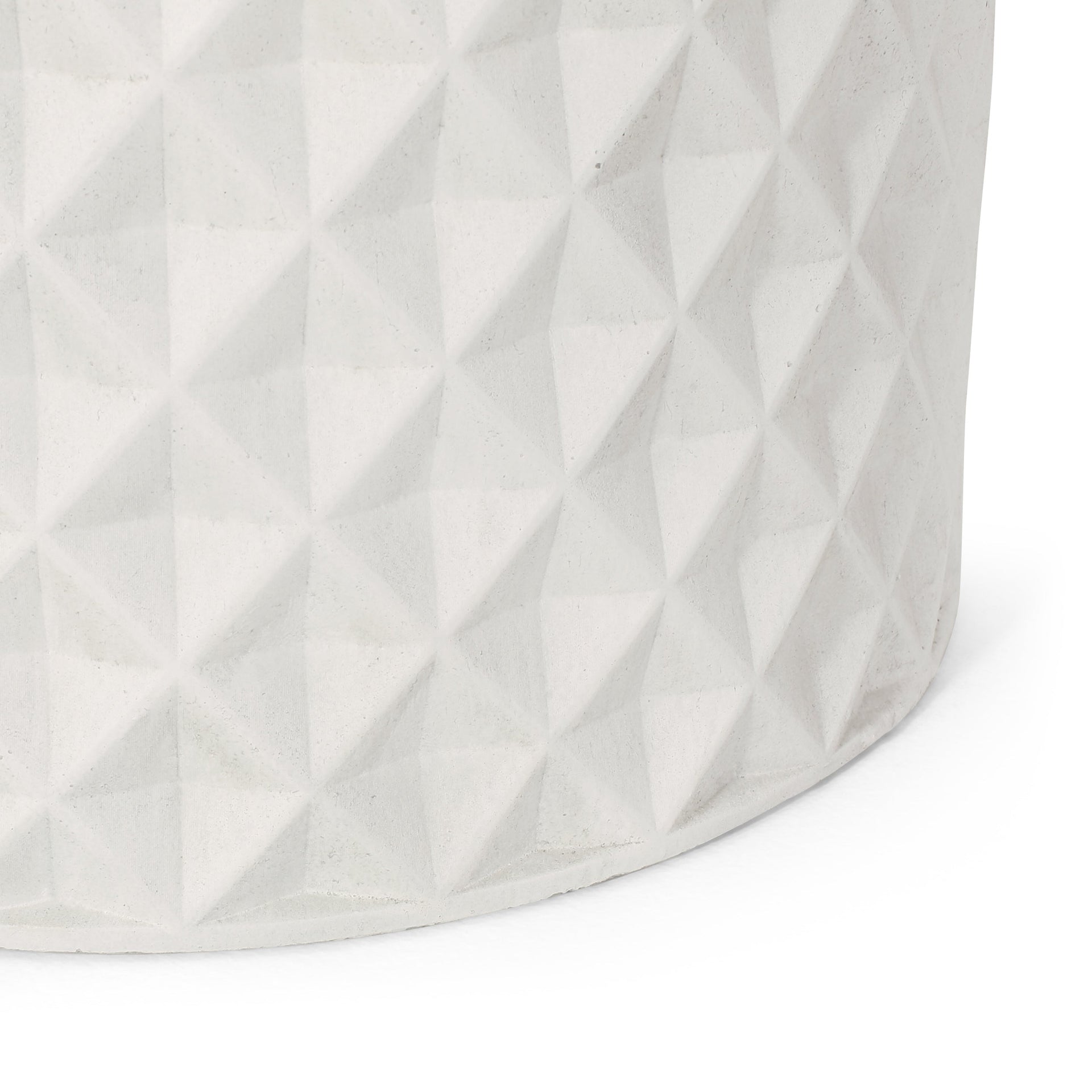 15.75-inch MGO Planter in Antique White