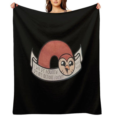 GOOD OWL Perfect Gift Owl House Gift for Fans Throw Blanket