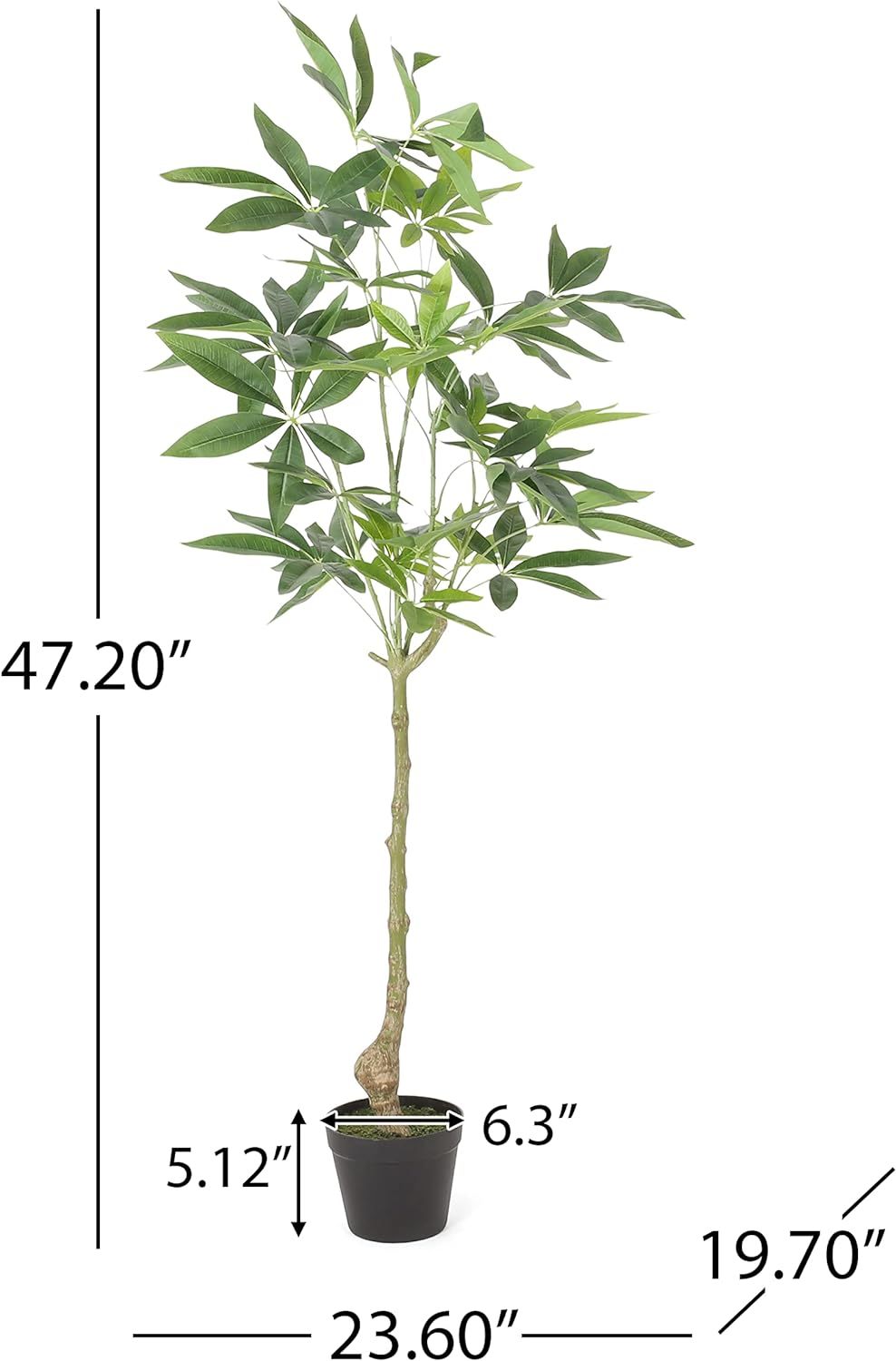120CM ARTIFICIAL PACHIRA MACROCARPA