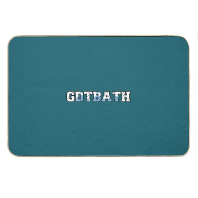 GDTBATH Argyle Bath Mat