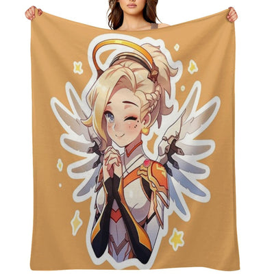 Cute Mercy Premium Throw Blanket