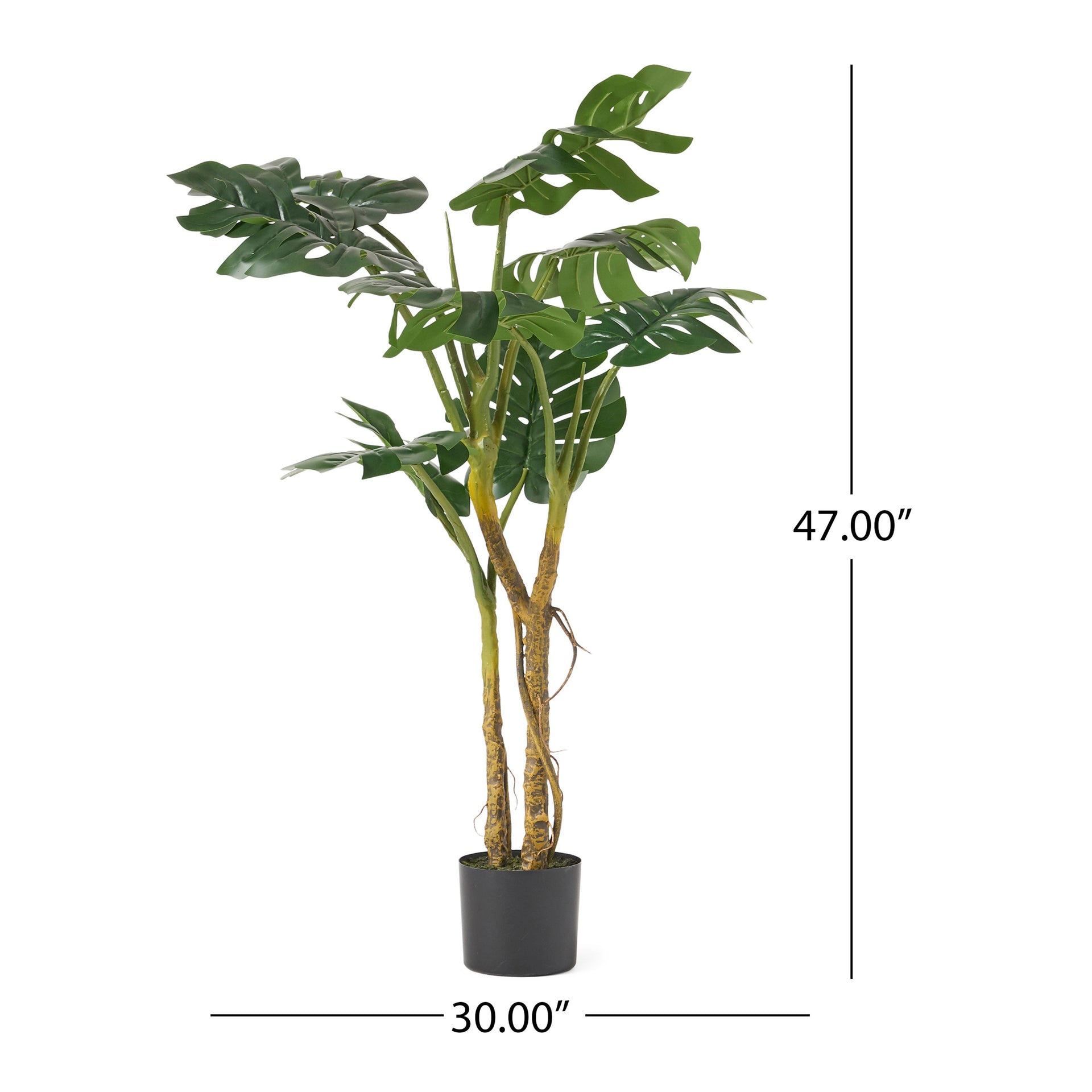 120CM ARTIFICIAL MONSTERA TREE