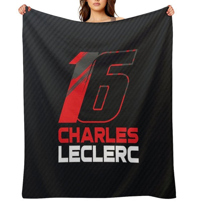 Charles Leclerc 16 V3 Compact Throw Blanket