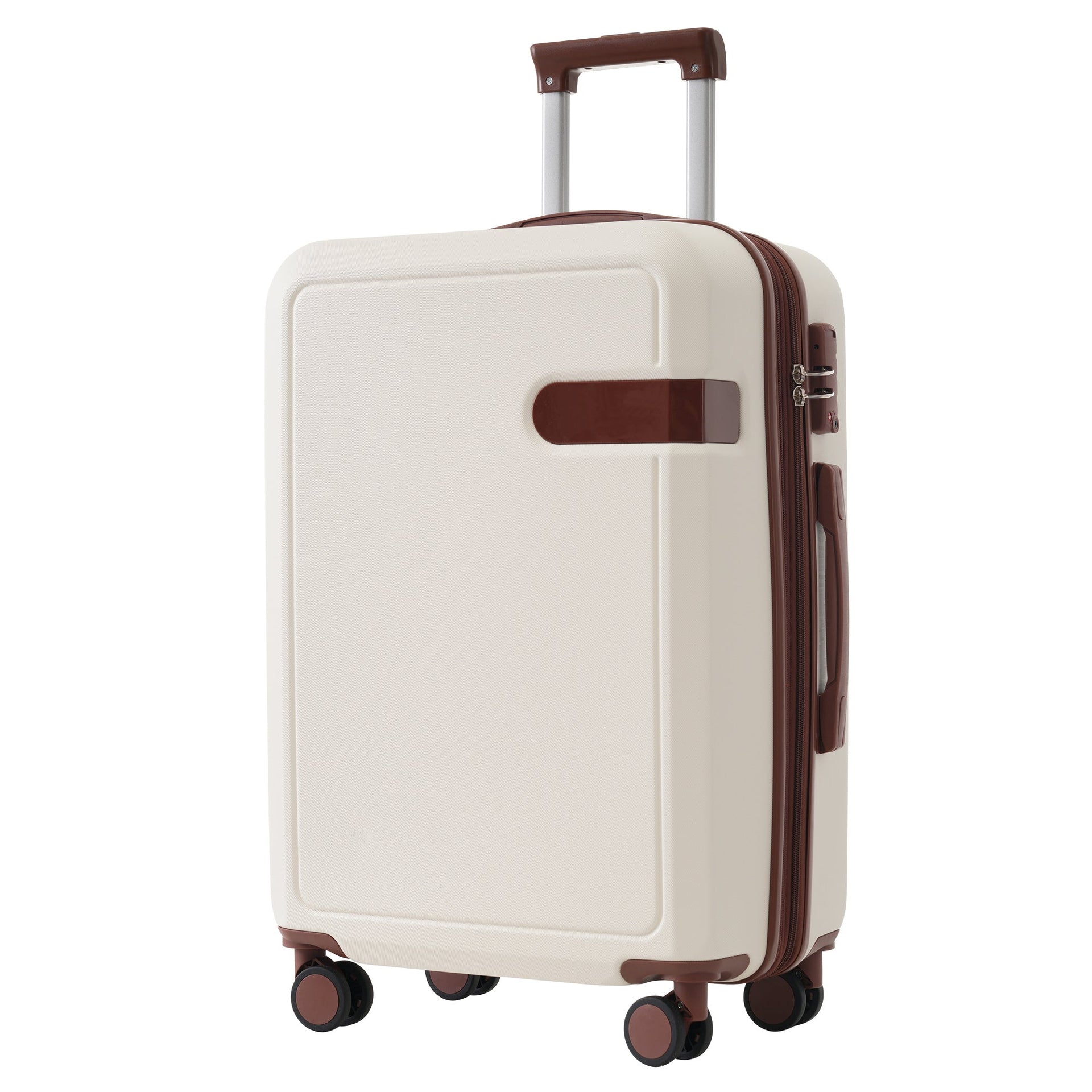 4 Piece Luggage Set with Compression Packing Cubes for Suitcase Expanable Spinner Wheels Lightweight Suitcase with TSA Lock 16 IN+20IN+24IN+28IN