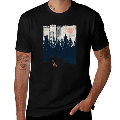 A Fox in The Wild... Summer-ready Fabric T-Shirt