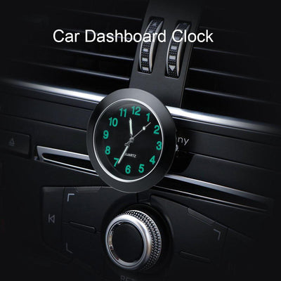 Car Clock Ornament Auto Watch Decoration Automobiles Car Dashboard Clock Cars Air Vent Clip Quartz Clocks Mini Luminous Quartz Analog Watch Universal Pocket Stick-On Clock Perfect Interior Dashboard Time Display Digital Pointer Clock In Car Accessories