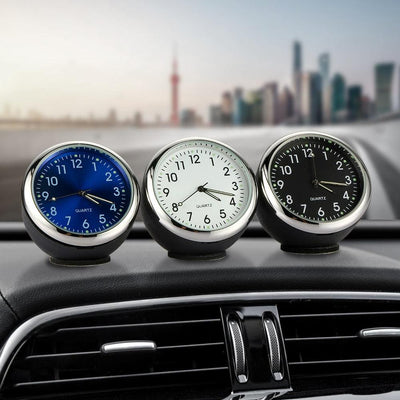 Car Clock Ornament Auto Watch Mini Clock Car Dashboard Clocks Luminous Car Clock Pocket Stick-On Clock Cars Air Vent Clip Quartz Clocks Vehicle Dashboard Decoration Automobiles Interior Dashboard Time Display Digital Pointer Clock In Car Accessories