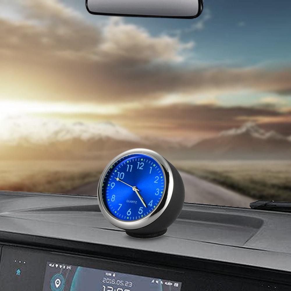 Car Clock Ornament Auto Watch Mini Clock Car Dashboard Clocks Luminous Car Clock Pocket Stick-On Clock Cars Air Vent Clip Quartz Clocks Vehicle Dashboard Decoration Automobiles Interior Dashboard Time Display Digital Pointer Clock In Car Accessories