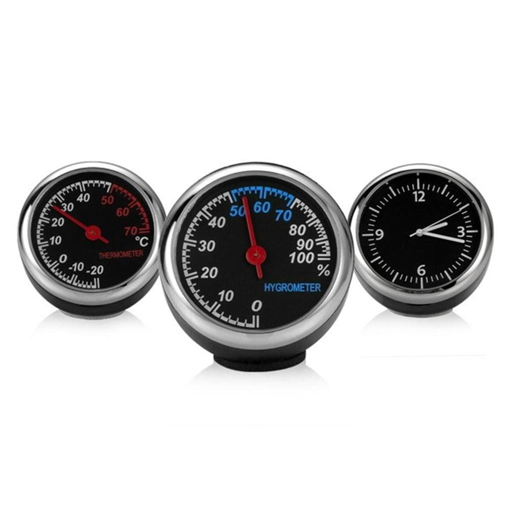Car Interior Mini Quartz Watch Clock Mini Clock Car Dashboard Clocks Luminous Car Clock Pocket Stick-On Clock Cars Air Vent Clip Quartz Clocks Vehicle Dashboard Clock Mini Vehicle Clock Car Pocket Clock for Cars Hygrometer Thermometer Dashboard Ornament