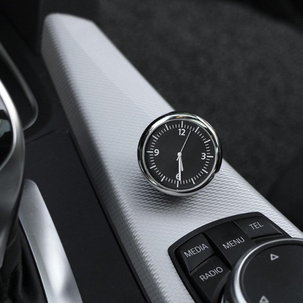 Car Interior Mini Quartz Watch Clock Mini Clock Car Dashboard Clocks Luminous Car Clock Pocket Stick-On Clock Cars Air Vent Clip Quartz Clocks Vehicle Dashboard Clock Mini Vehicle Clock Car Pocket Clock for Cars Hygrometer Thermometer Dashboard Ornament