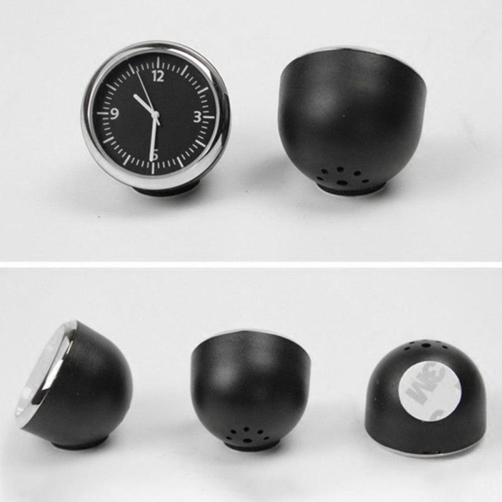 Car Interior Mini Quartz Watch Clock Mini Clock Car Dashboard Clocks Luminous Car Clock Pocket Stick-On Clock Cars Air Vent Clip Quartz Clocks Vehicle Dashboard Clock Mini Vehicle Clock Car Pocket Clock for Cars Hygrometer Thermometer Dashboard Ornament