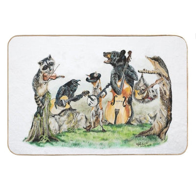 Bluegrass Gang - Wild Animal Music Bath Mat