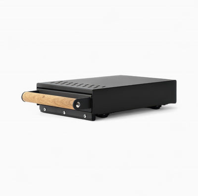 Drawer Coffee Knock Box with Wood Handle