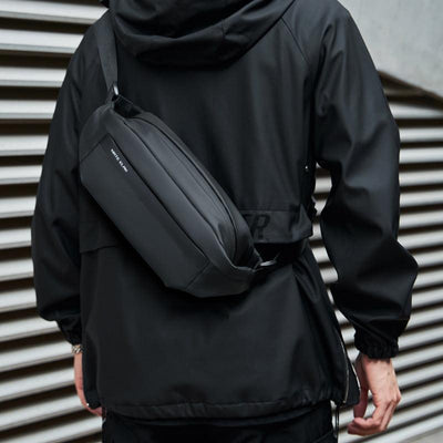 Chest bag men's small shoulder bag multifunctional trendy crossbody bag commuter mailman shoulder bag waist bag backpack