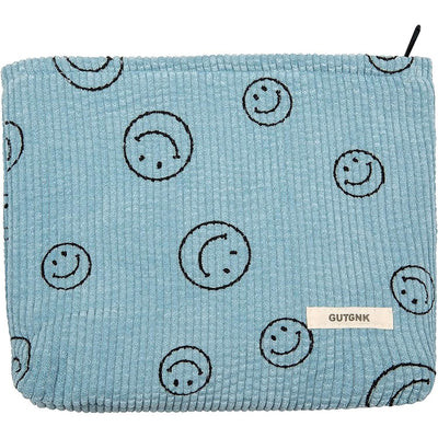 Chic Corduroy Travel Pouch for Women