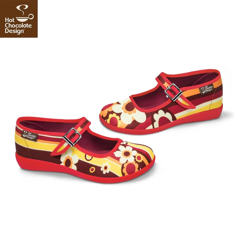 Hot Chocolate Design Chocolaticas® 1970 Women's Mary Jane Flats