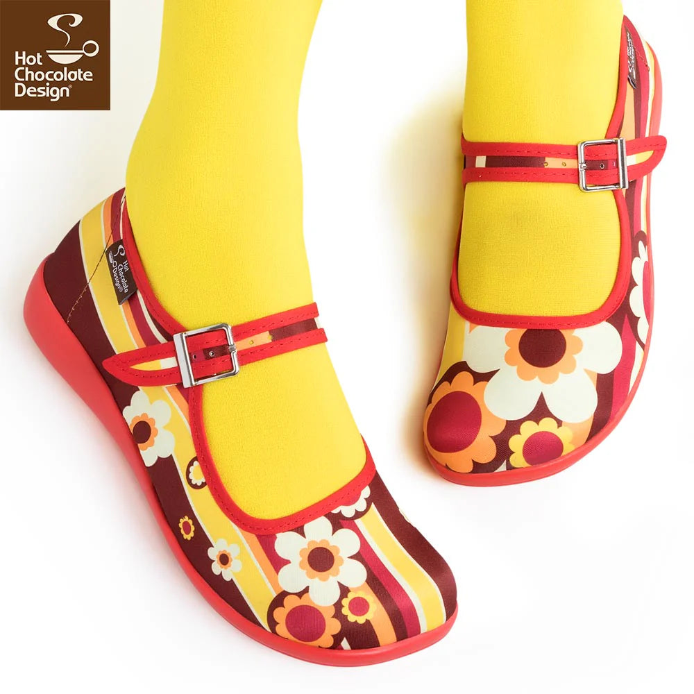 Hot Chocolate Design Chocolaticas® 1970 Women's Mary Jane Flats