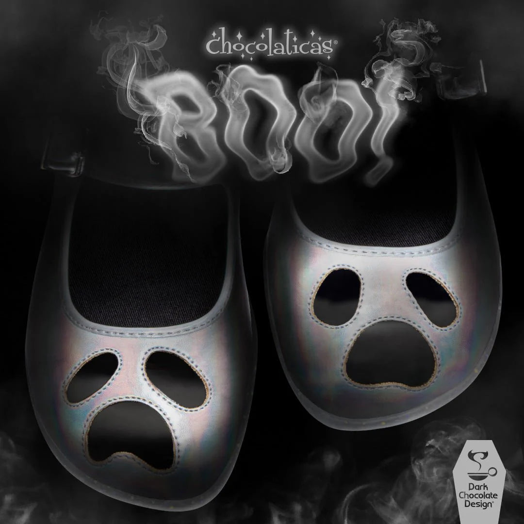 Hot Chocolate Design - BOO Women's Mary Jane Flat Shoes