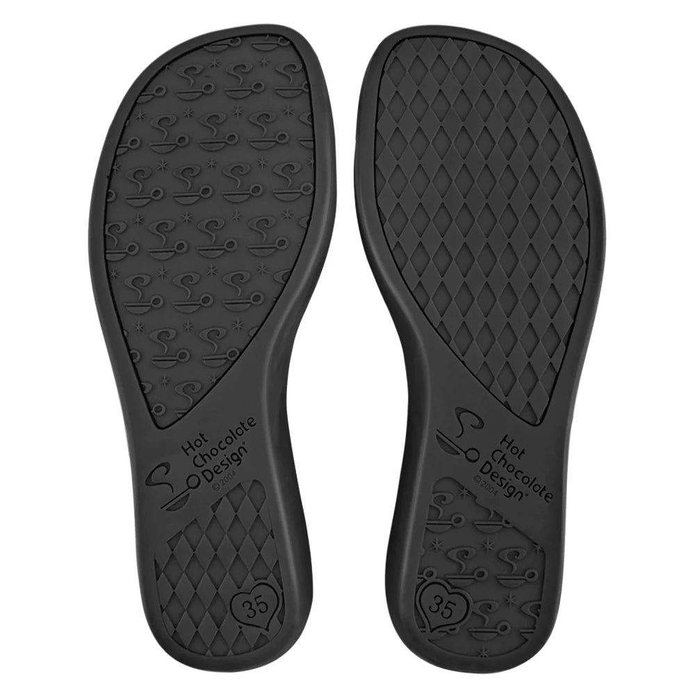 Chocolaticas® DARK BUTTERFLY Women's Mary Jane Flat
