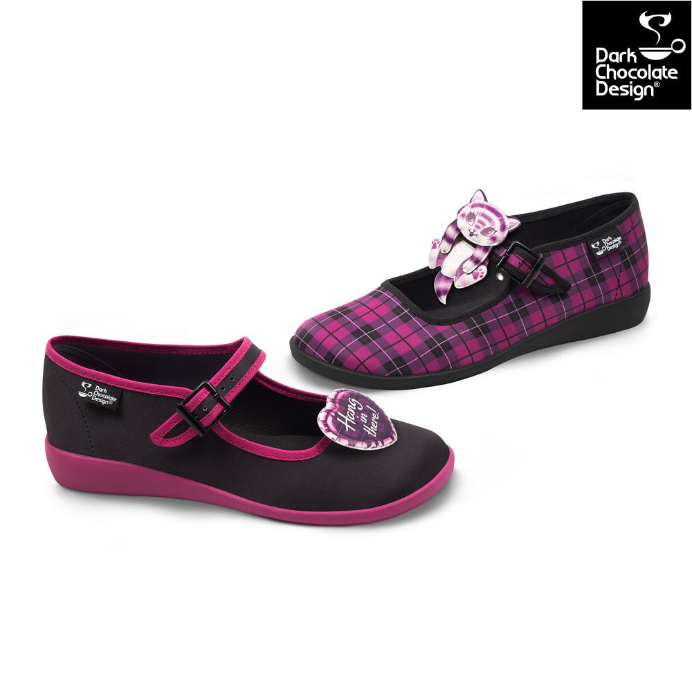Chocolaticas® HANG IN THERE Women's Mary Jane Flat