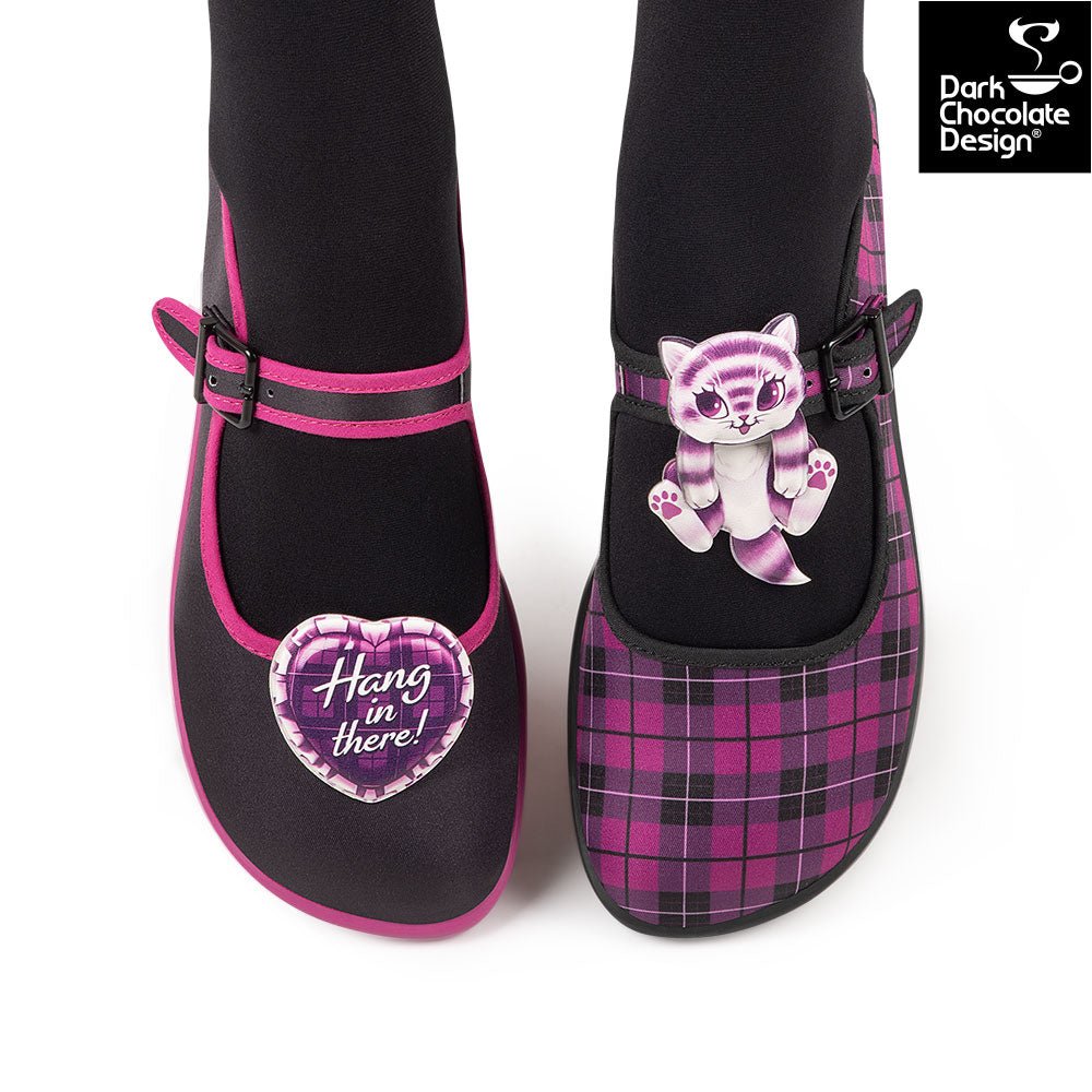 Chocolaticas® HANG IN THERE Women's Mary Jane Flat