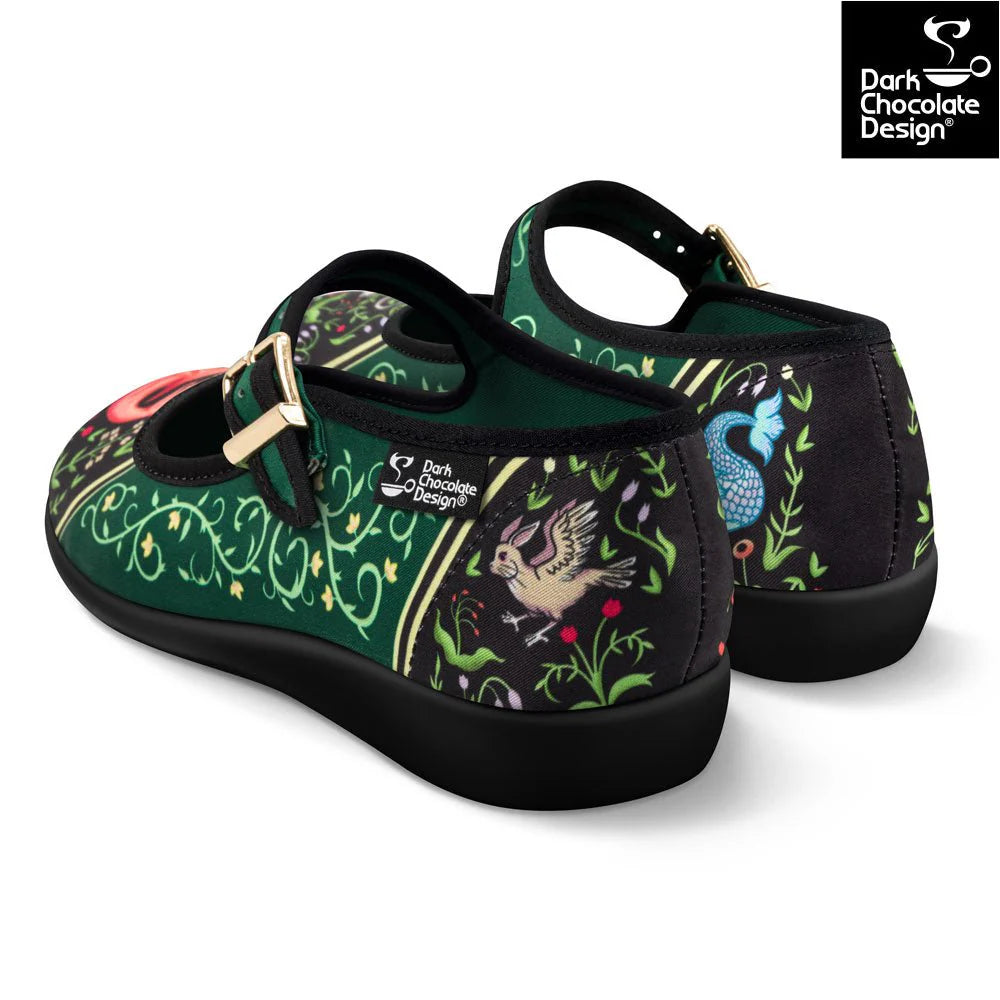 Hot Chocolate Design Chocolaticas® MEDIEVAL BESTIARY Women's Mary Jane Flat