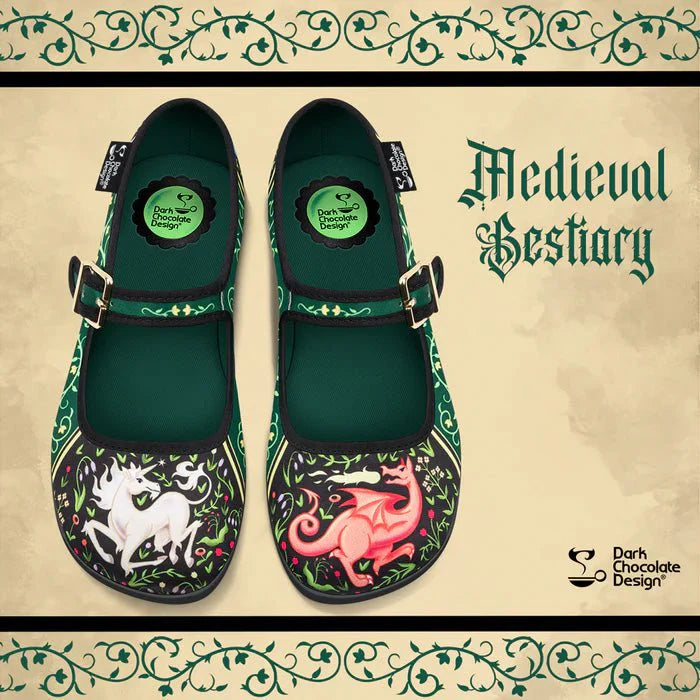 Hot Chocolate Design
Chocolaticas® MEDIEVAL BESTIARY Women's Mary Jane Flat