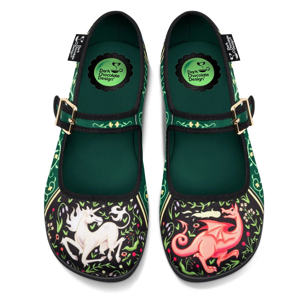 Hot Chocolate Design
Chocolaticas® MEDIEVAL BESTIARY Women's Mary Jane Flat