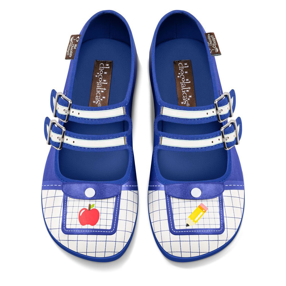Hot Chocolate Design® OLD SCHOOL Women's Mary Jane Flat