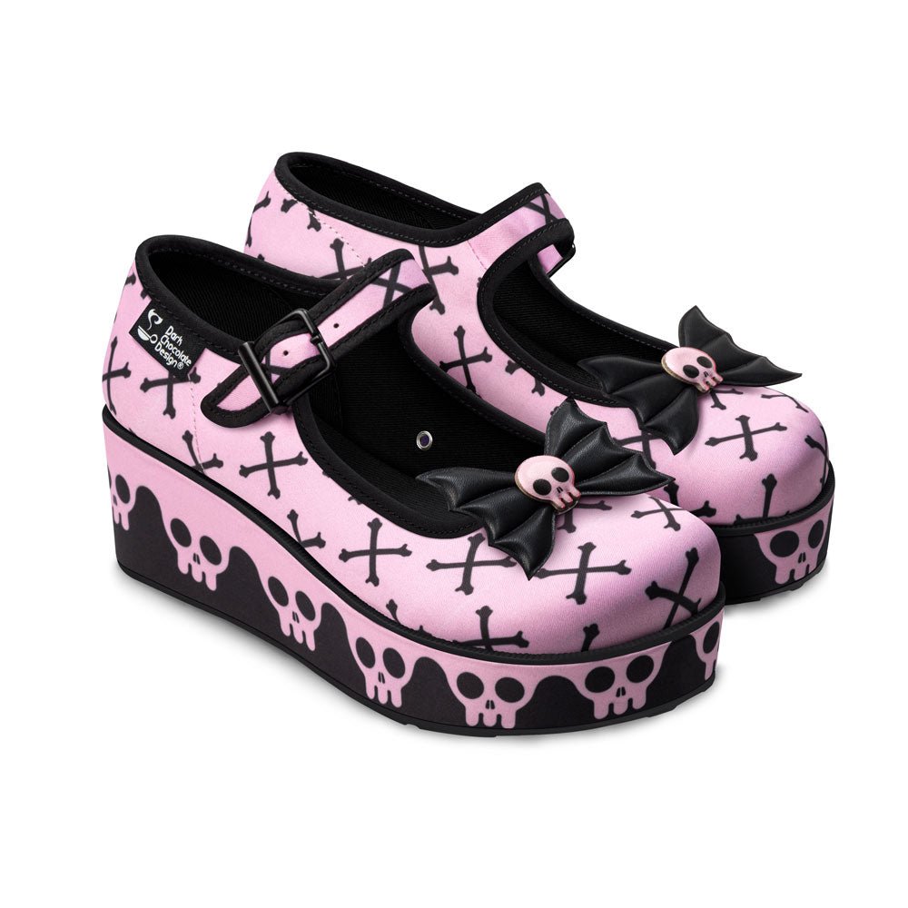 Pink Bones Women's Mary Jane Platform