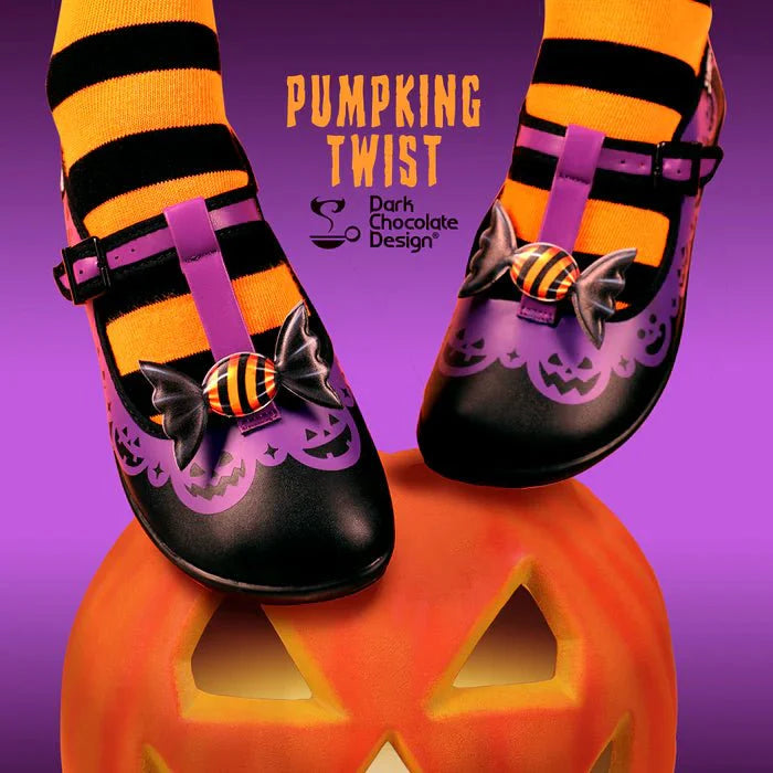 Chocolaticas® PUMPKIN TWIST Women's Mary Jane Flat
