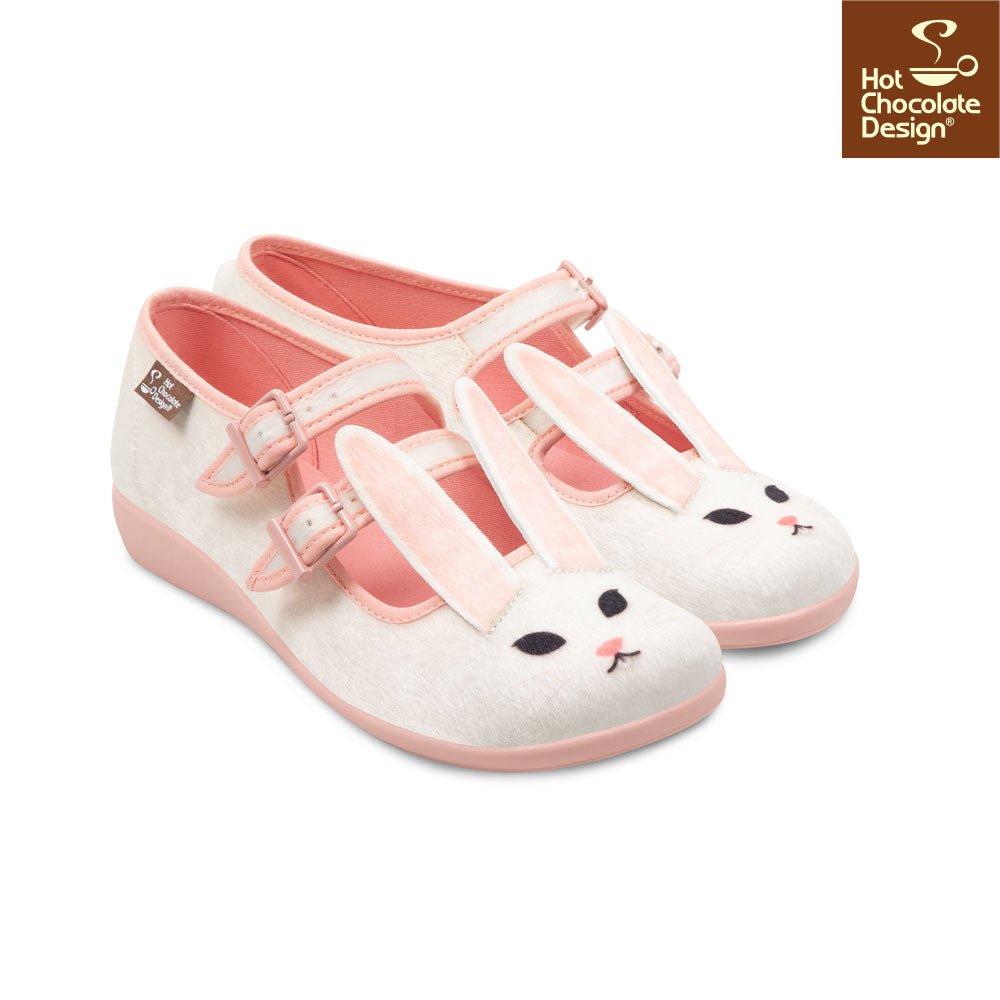 Hot Chocolate Design® RABBIT Women's Mary Jane Flat