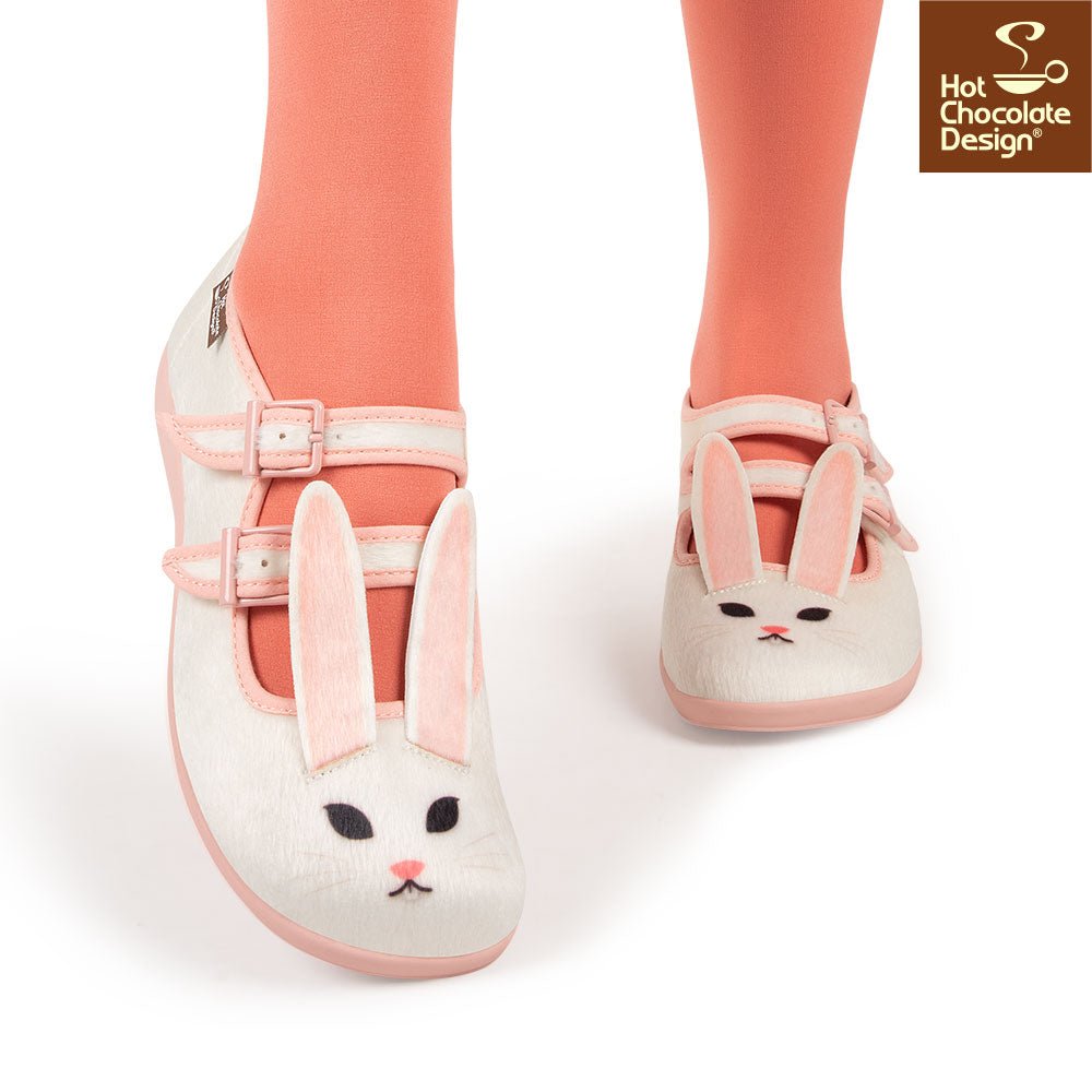 Chocolaticas® RABBIT Women's Mary Jane Flat