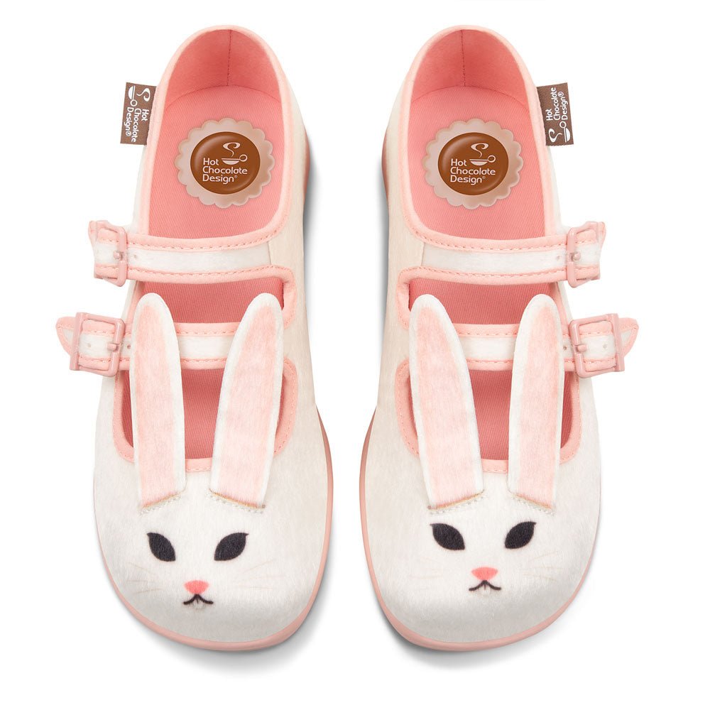 Hot Chocolate Design® RABBIT Women's Mary Jane Flat