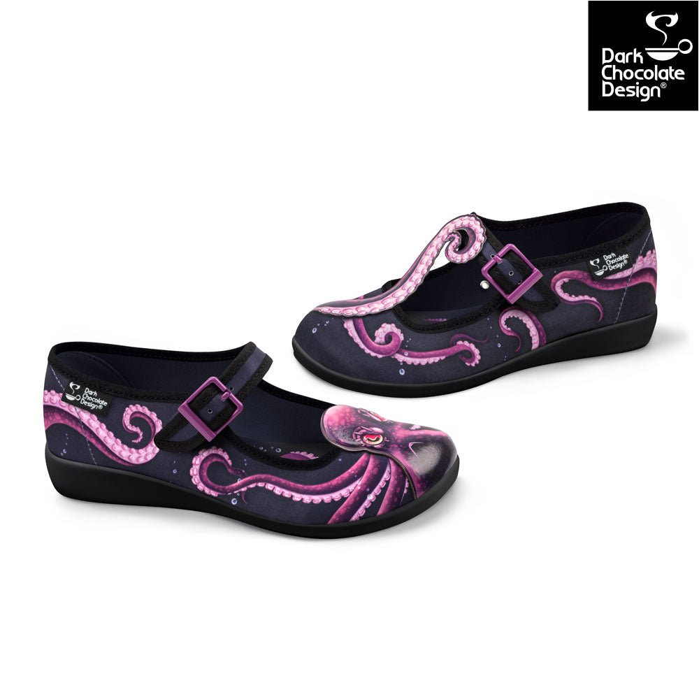Chocolaticas® Sea Demon Women's Mary Jane Flat