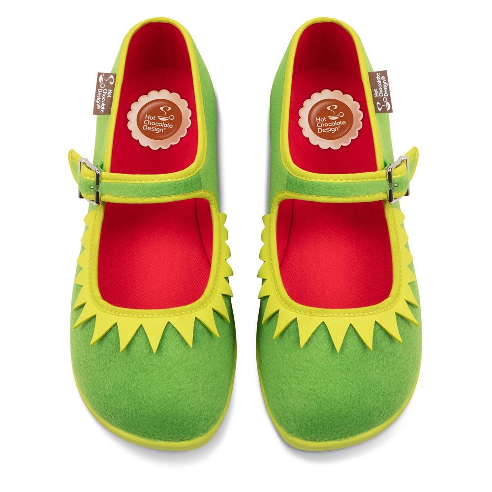 Hot Chocolate Design® THE FROG Women's Mary Jane Flat
