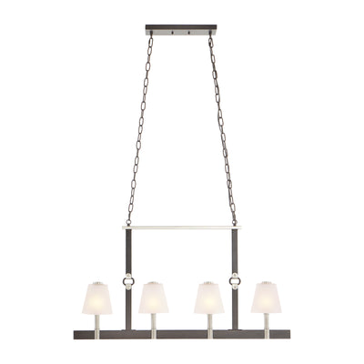 Armstrong Grove 36'' Wide 4-Light Linear Chandelier - Espresso